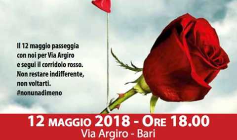 Bari, Non VoltArti: in via Argiro vetrine contro la violenza sulle donne